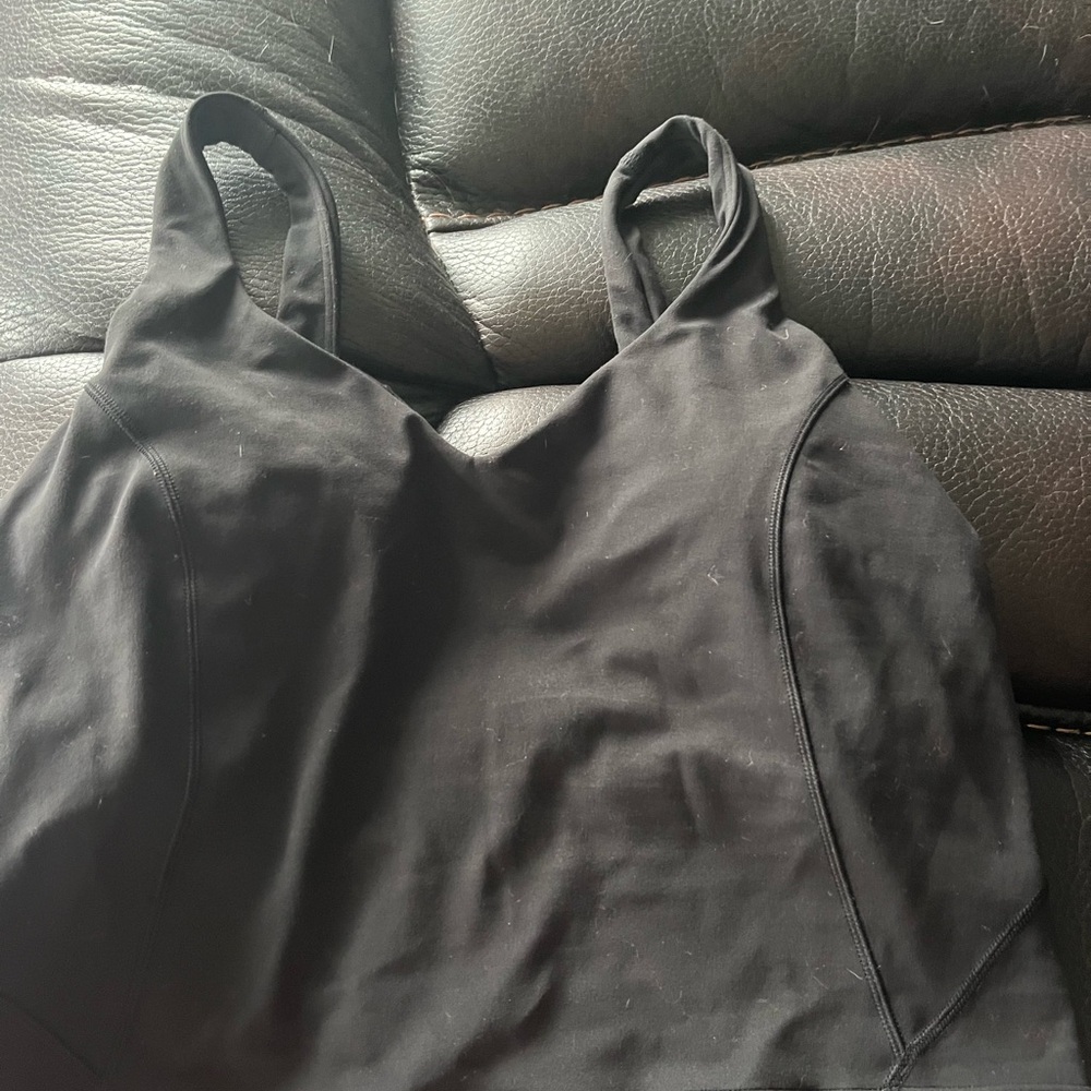 lululemon athletica Black Crop Top